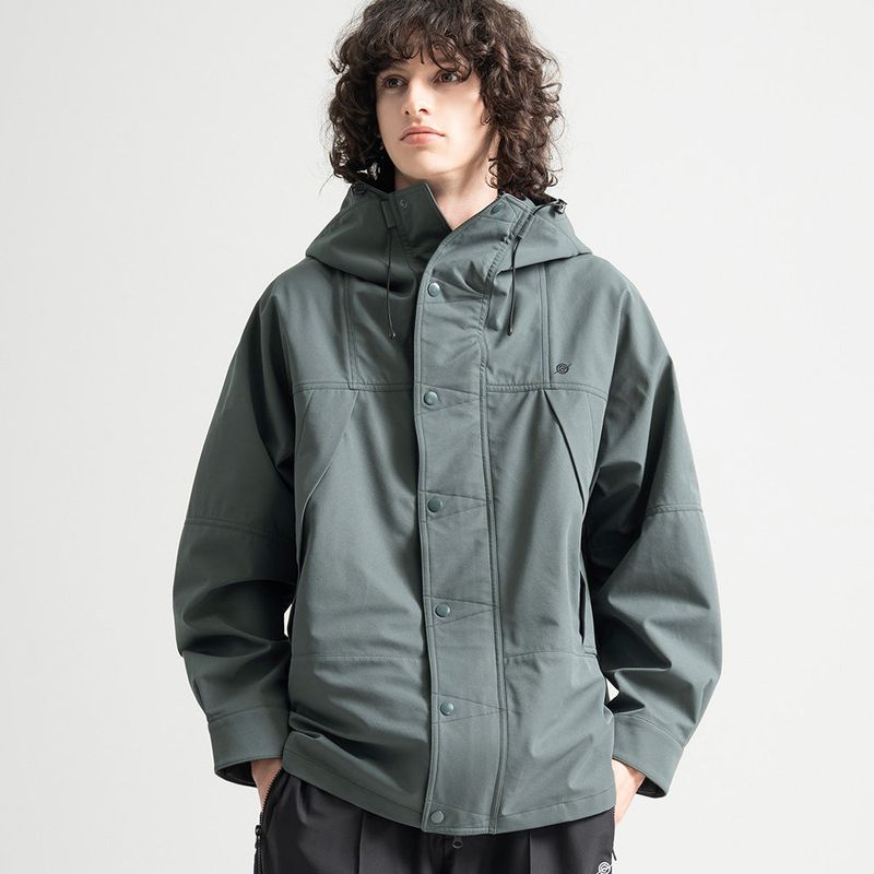 3 Layer Hard Shell Long-Jacket - KHAKI