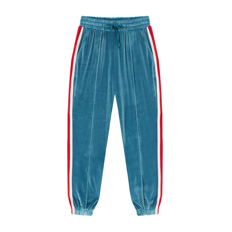 CLUT STUDIO（クラットスタジオ）の「0 3 velvet jogger pants - SKY BLUE（Pants）」