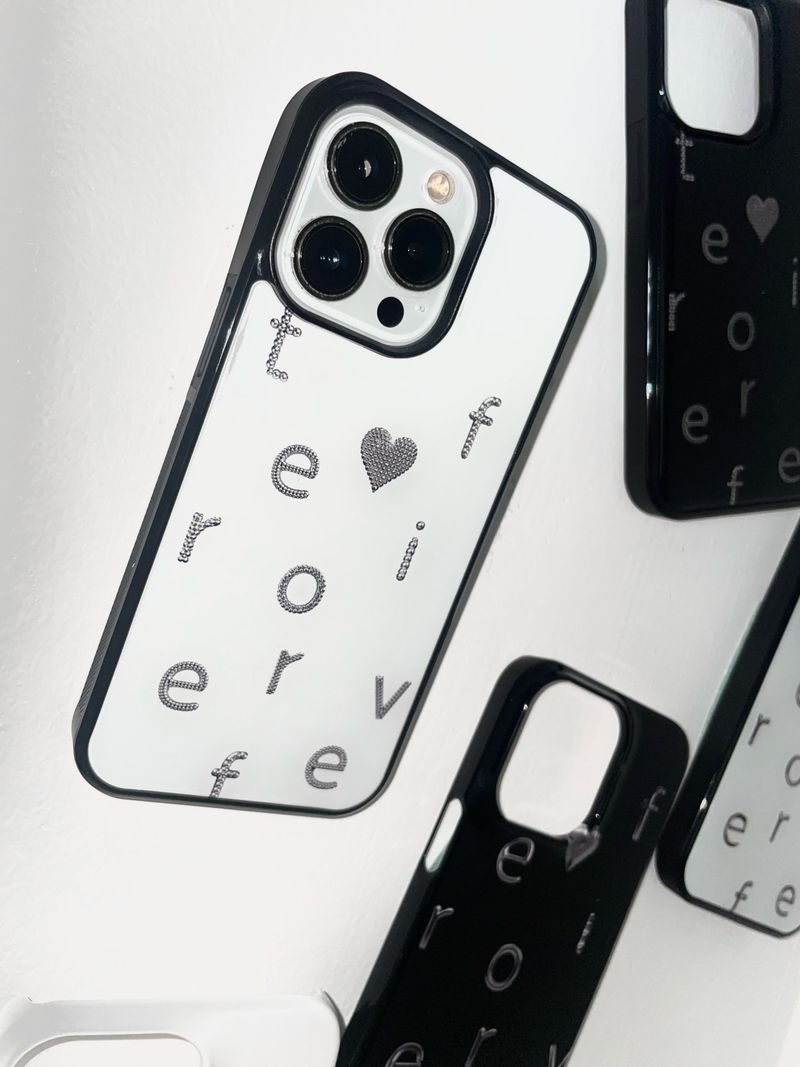 [WHITE/SILVERBALL] SPELL FOR 345 Epoxy Bumper Case / TREEFORFIVE345