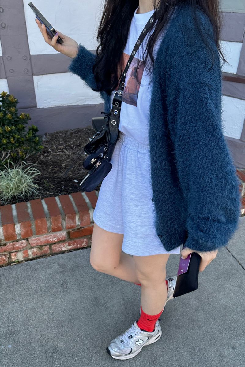 Fairy fur cardigan