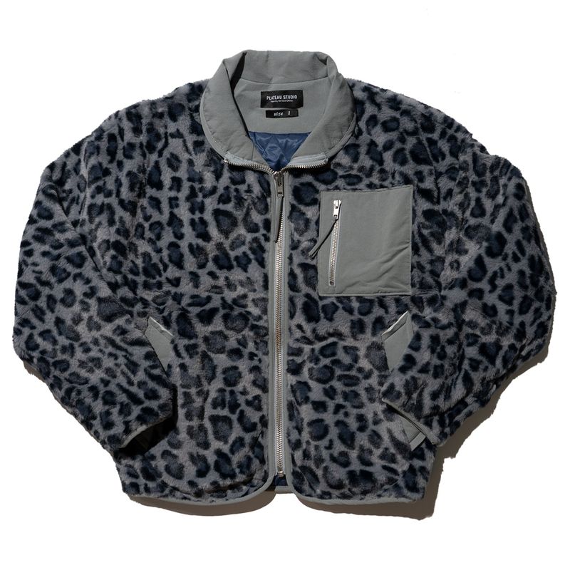 PLATEAU STUDIO（プラテウスタジオ）の「fluffy leopard fleece（Jackets/Outerwear）」