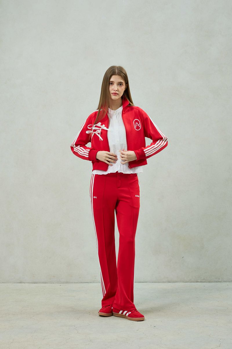 JOEL JERSEY TRACK TOP / RED