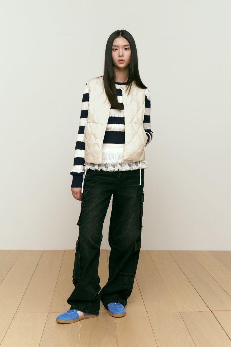 KIRSH CLOUD DOWN VEST [IVORY]