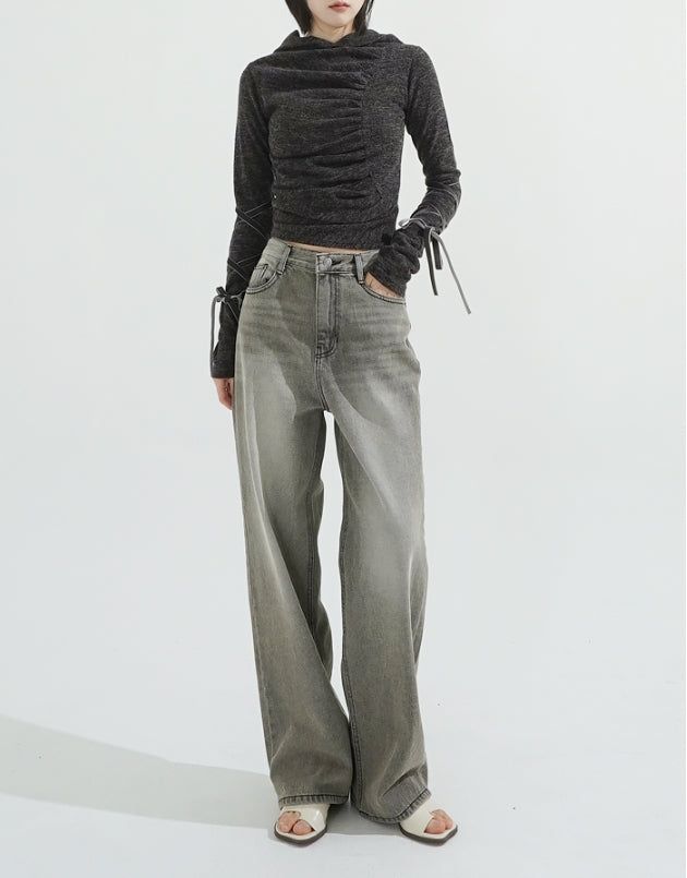 Owel semi wide pants