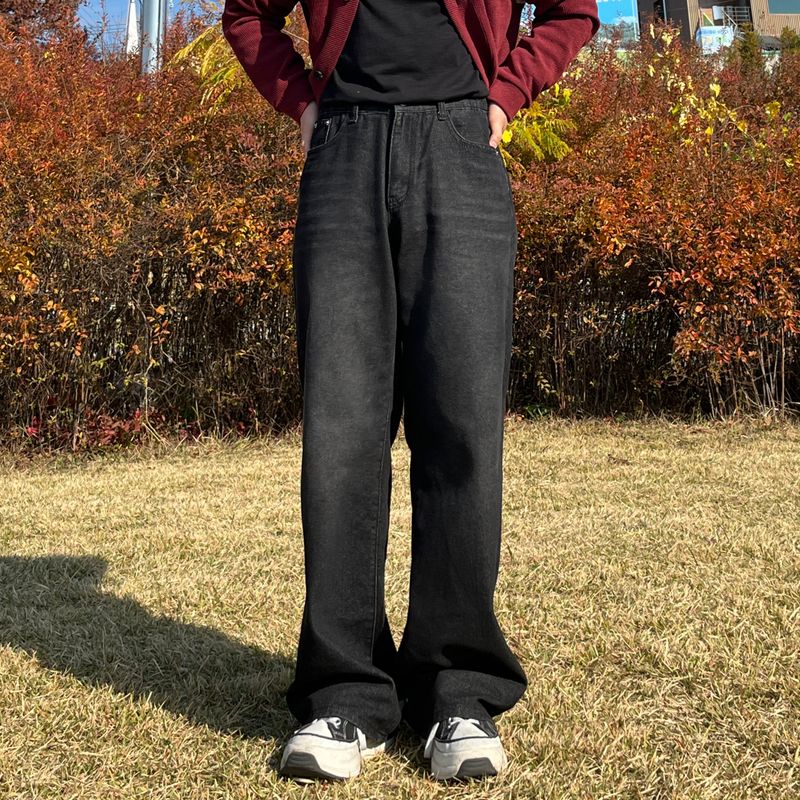 Semi-Wide Side Banding Denim