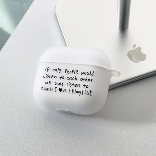 Playlist AirPod Case_matt