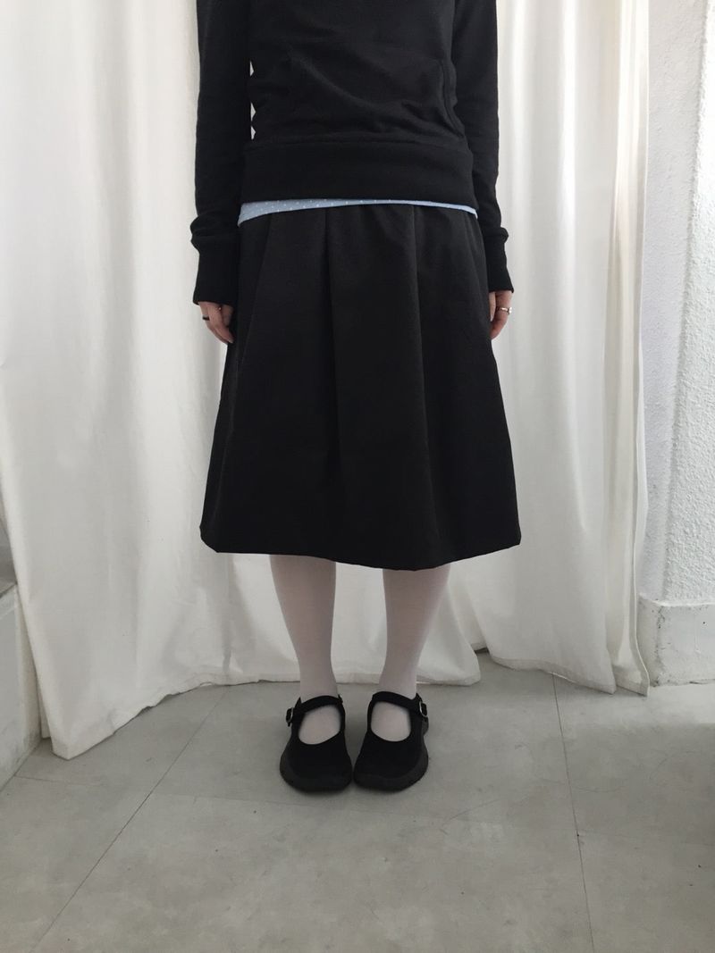 ベーシックミディスカート