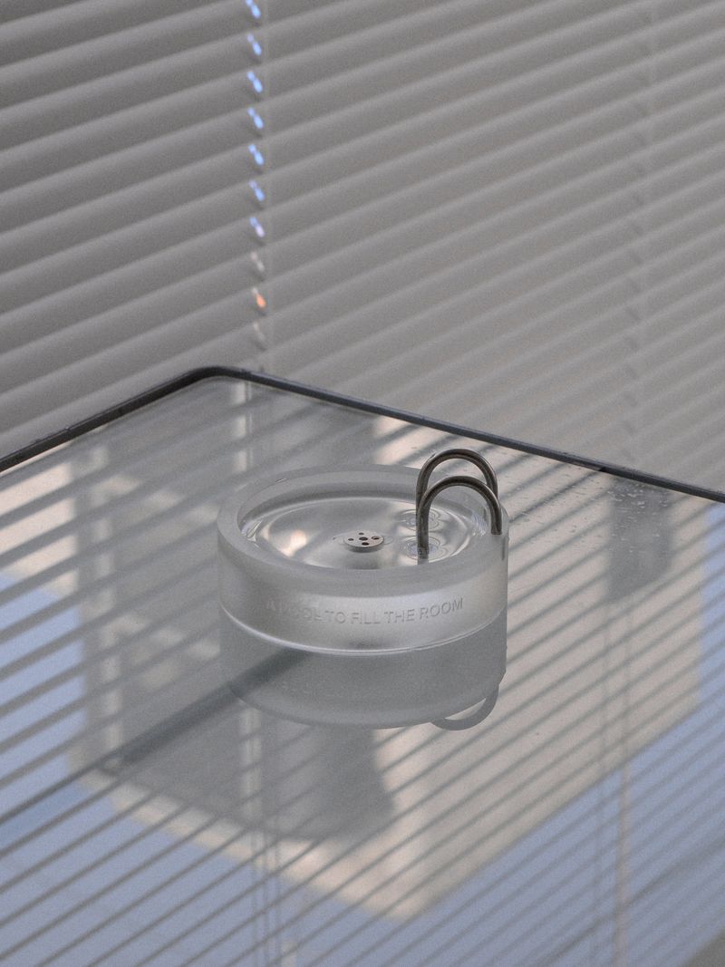 [made] Prooml incense holder - clear