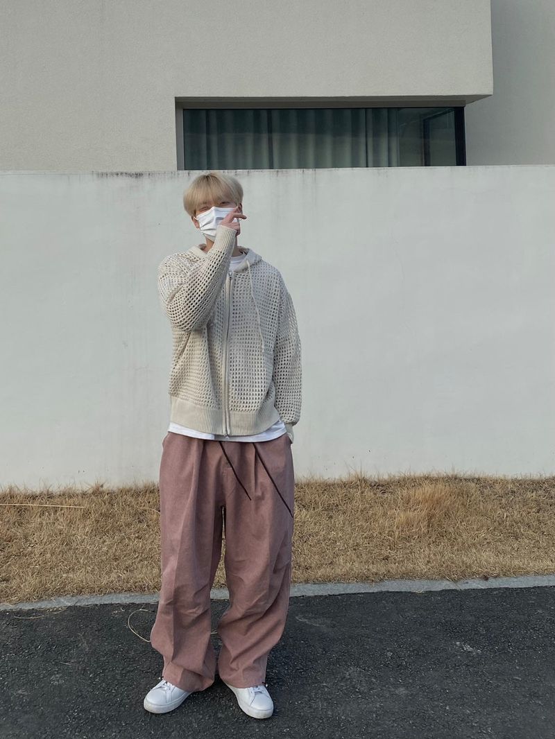 Pigment Wash Balloon Pants 3C