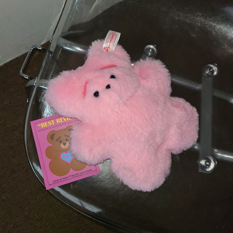 Pink Yeti Teddy bear