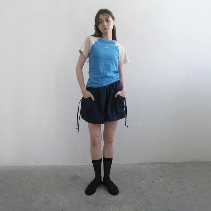 Deep Blue Big Pocket Short