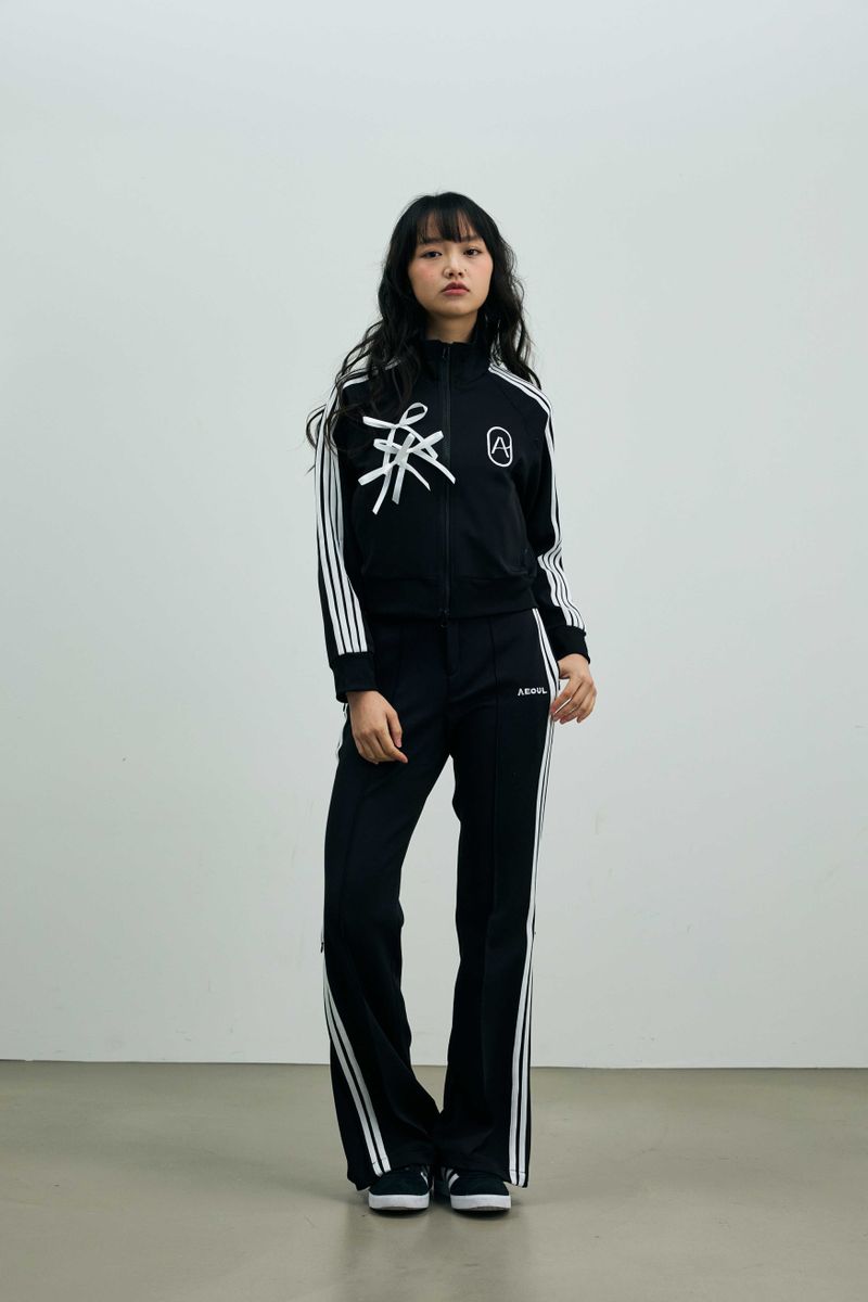 JOEL JERSEY TRACK TOP / BLACK