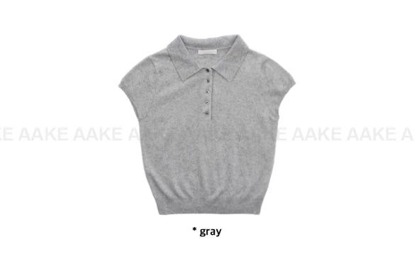(WOOL) RACCOON COLLAR KNIT