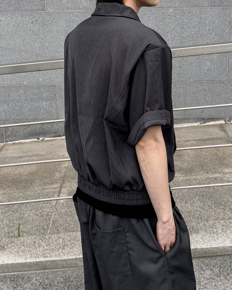 Er Minimal Half Crop Jacket
