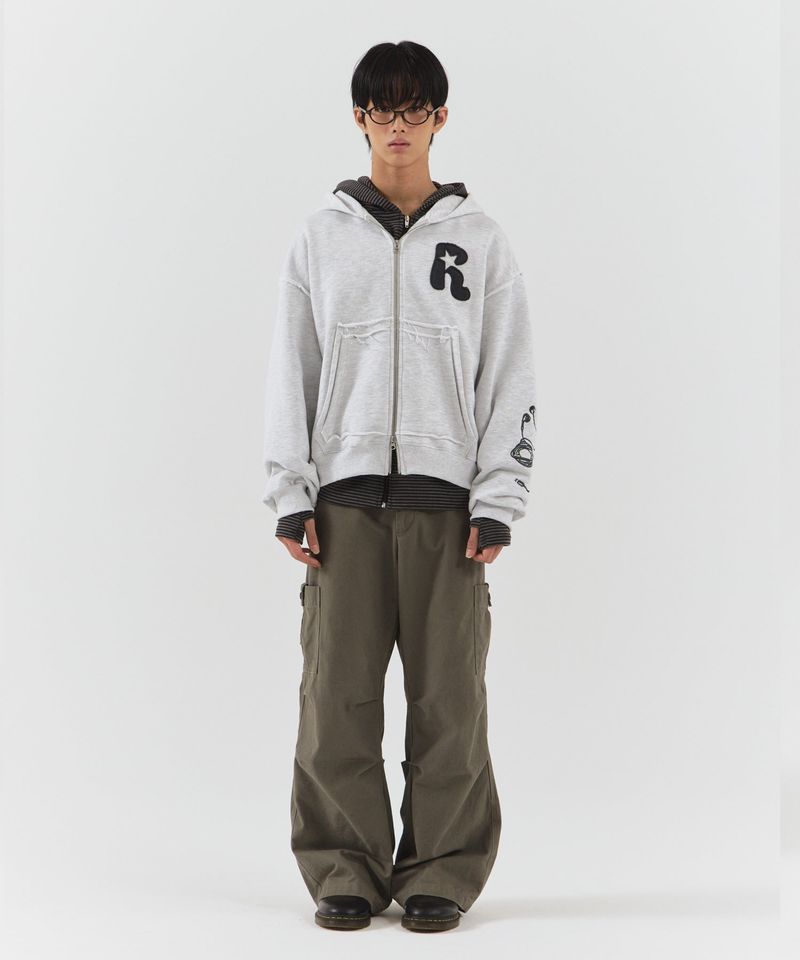 Vintage Washed Cotton Work Pants
