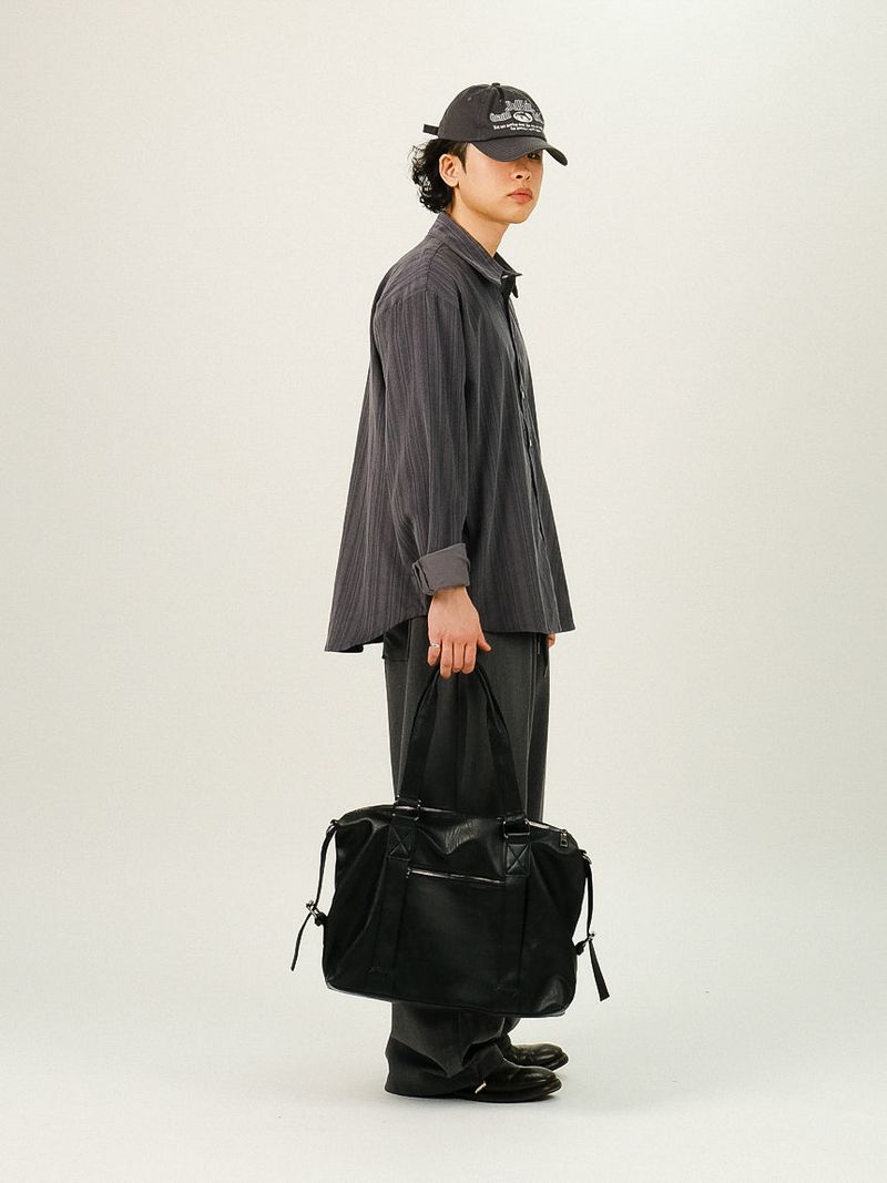 LL Stripe Pattern Long Shirts