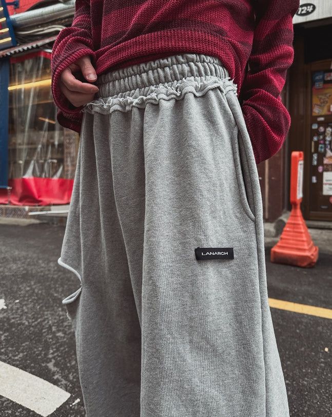 [LAN ARCHIVE] デストロイドワイドスウェットパンツ