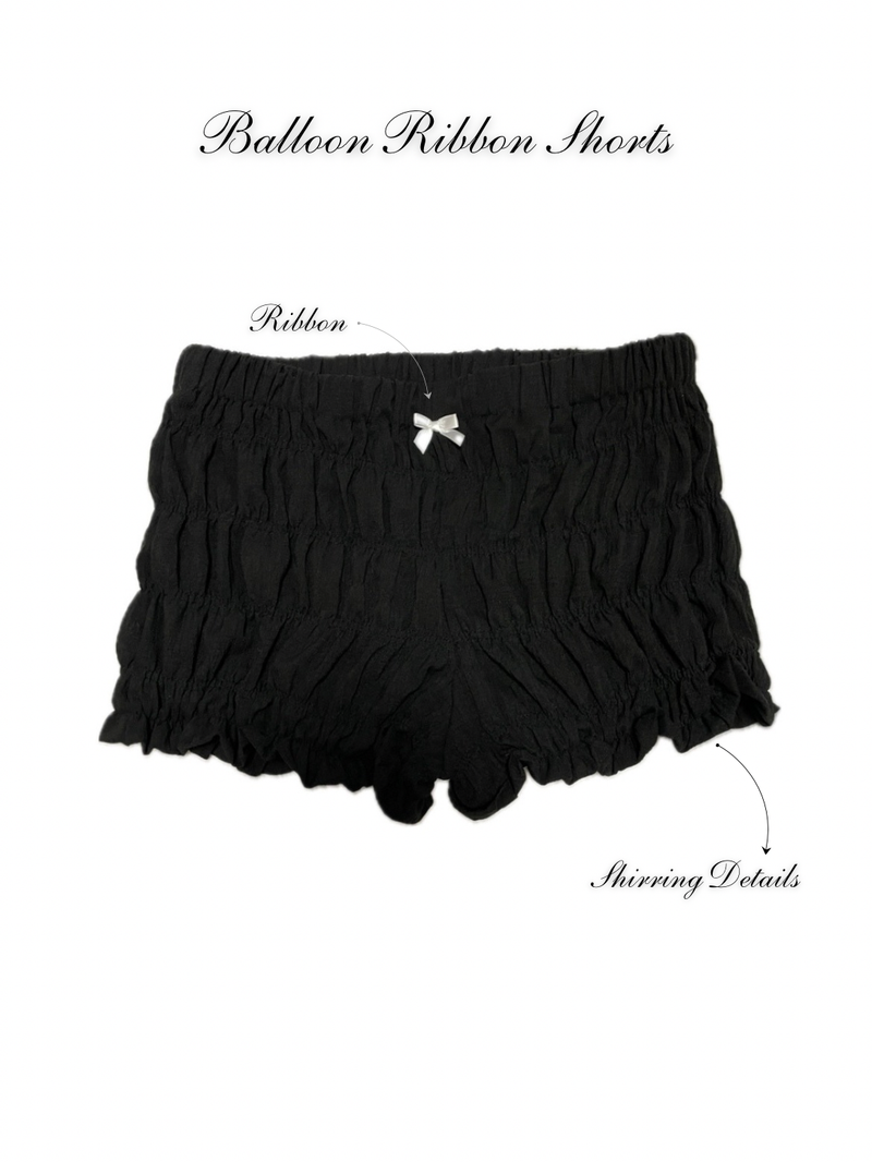 Balloon Ribbon Shorts