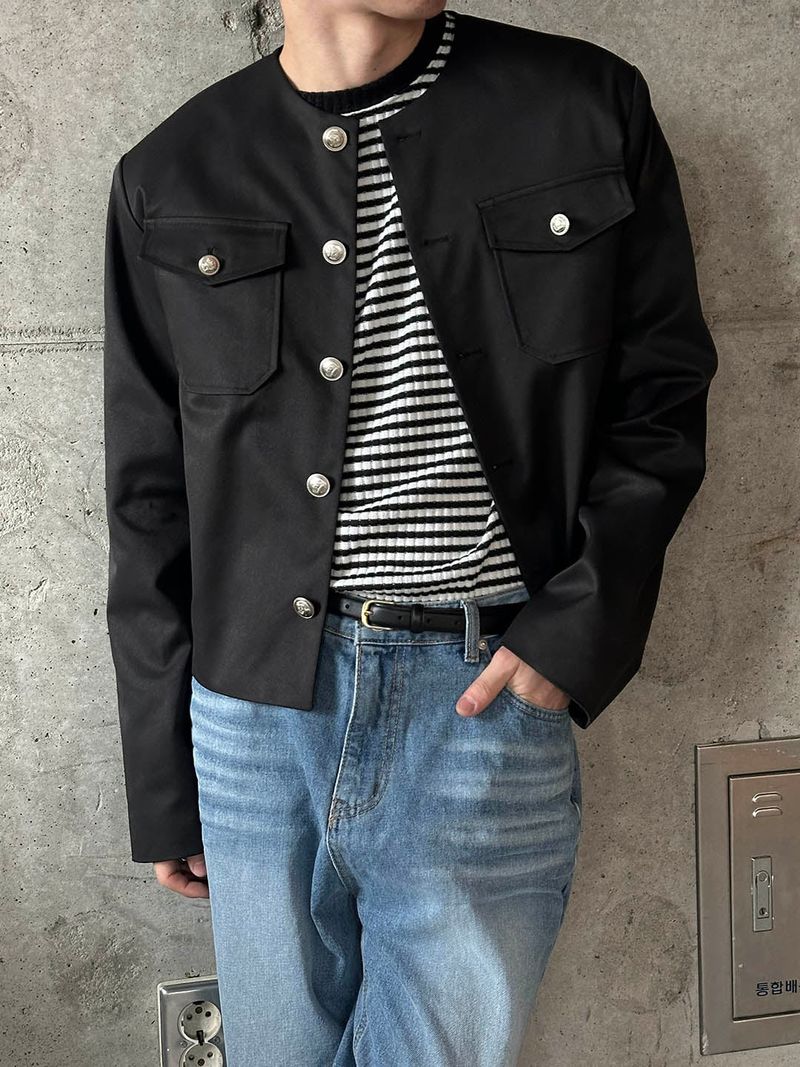 LAURANT（ロラン）の「クリーンクロップツイードジャケット(2color)（ジャケット/アウター）」