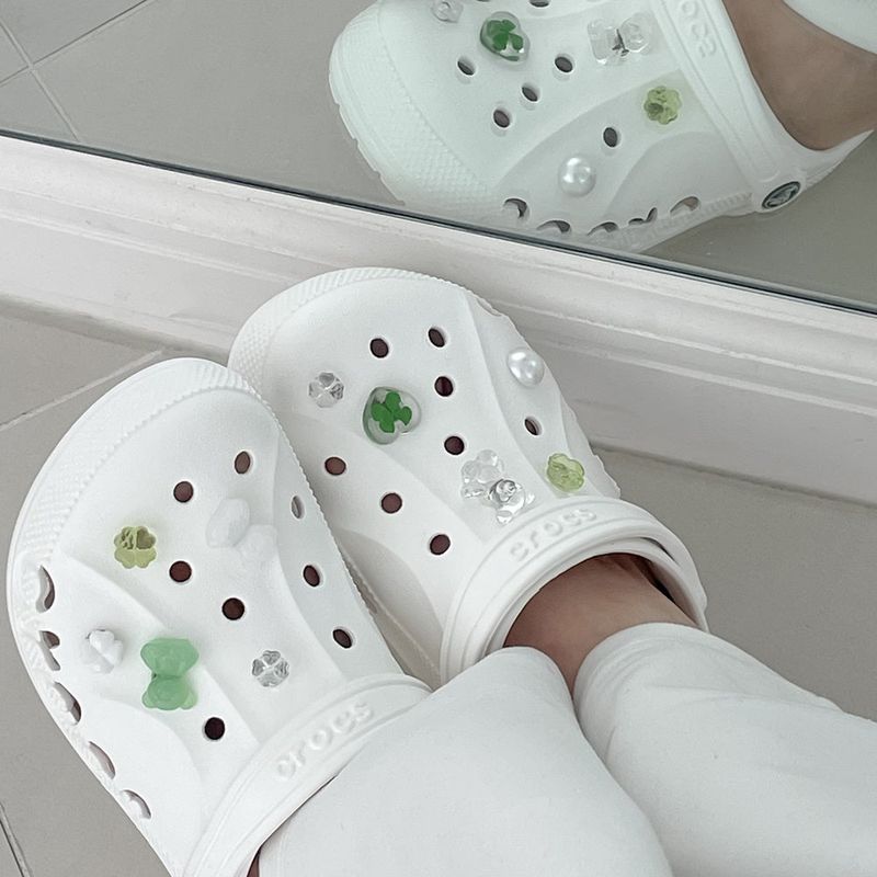 [made]clover&clear ver resin shoes charm set 