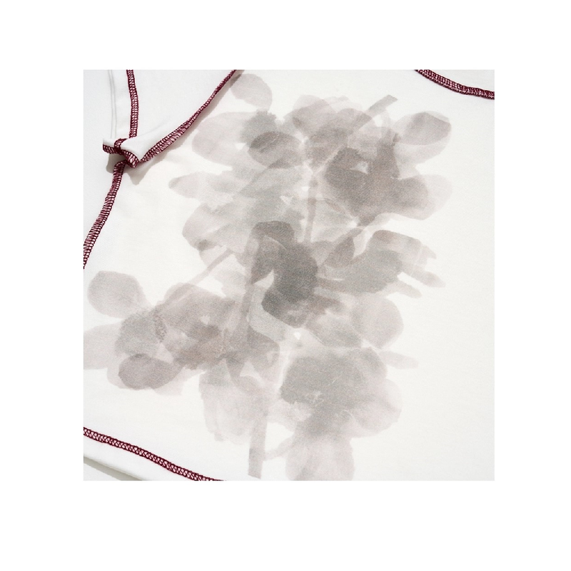 'LEAF' STITCH CROP TOP