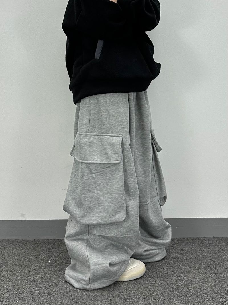  Big wide fleece pants