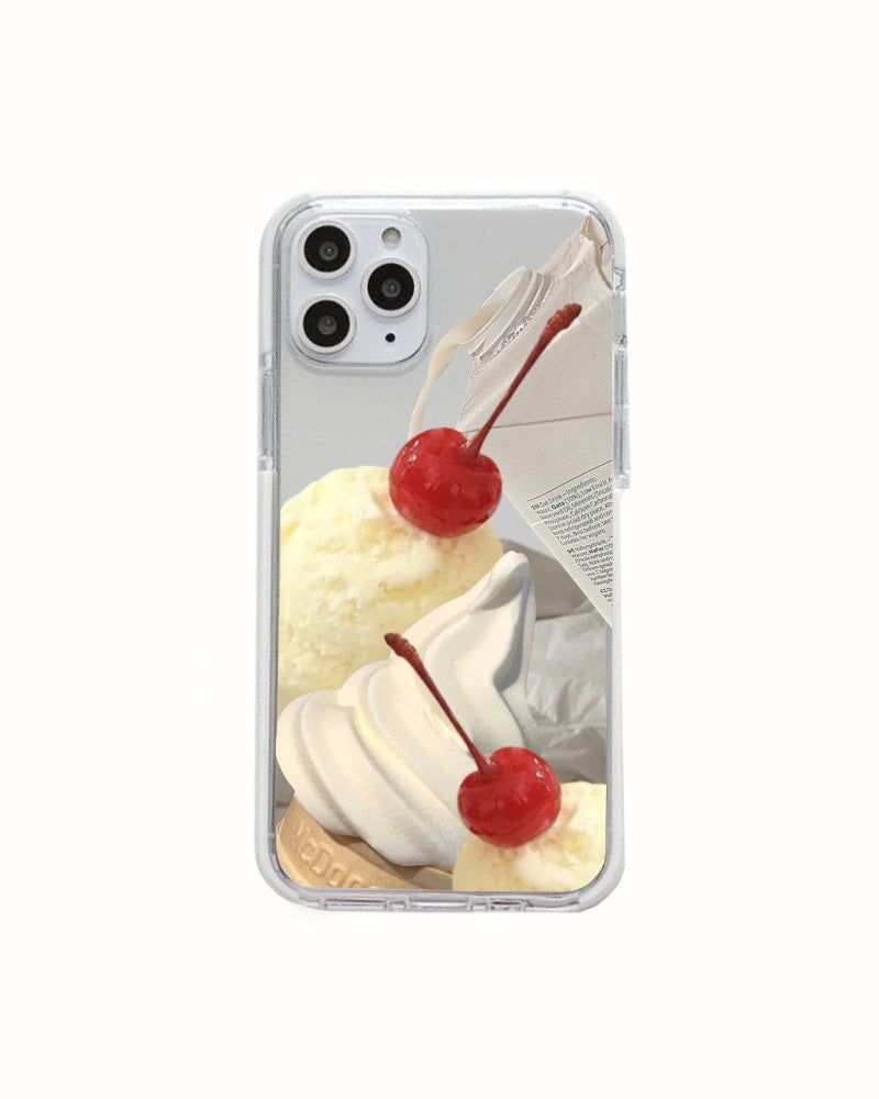 coe studio（シーオーイースタジオ）の「cherry ice cream（Smartphone Accessories）」