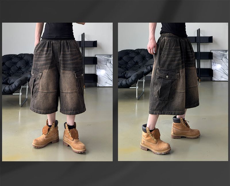 Brent Cargo Panel Bermuda Pants