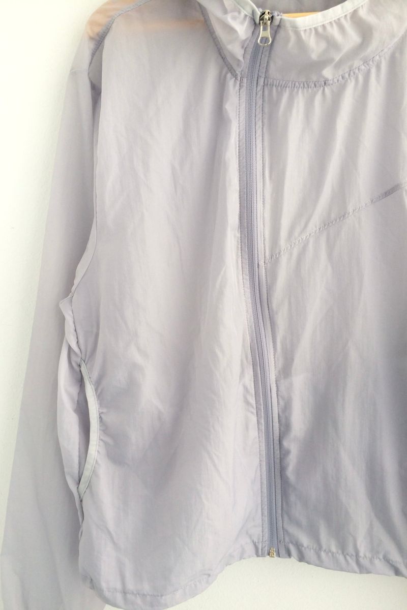 Light touch cropped hooded jacket