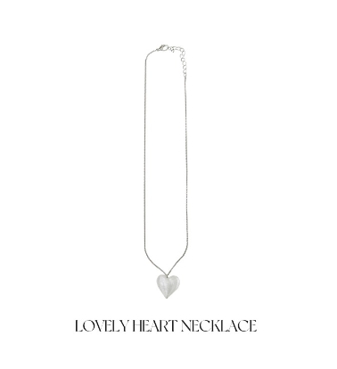 SHOPPERLAND（ショッパーランド）の「クリアハートネックレス（Accessories）」