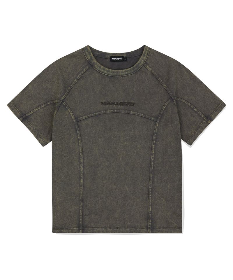 WASHED CURVED TEE