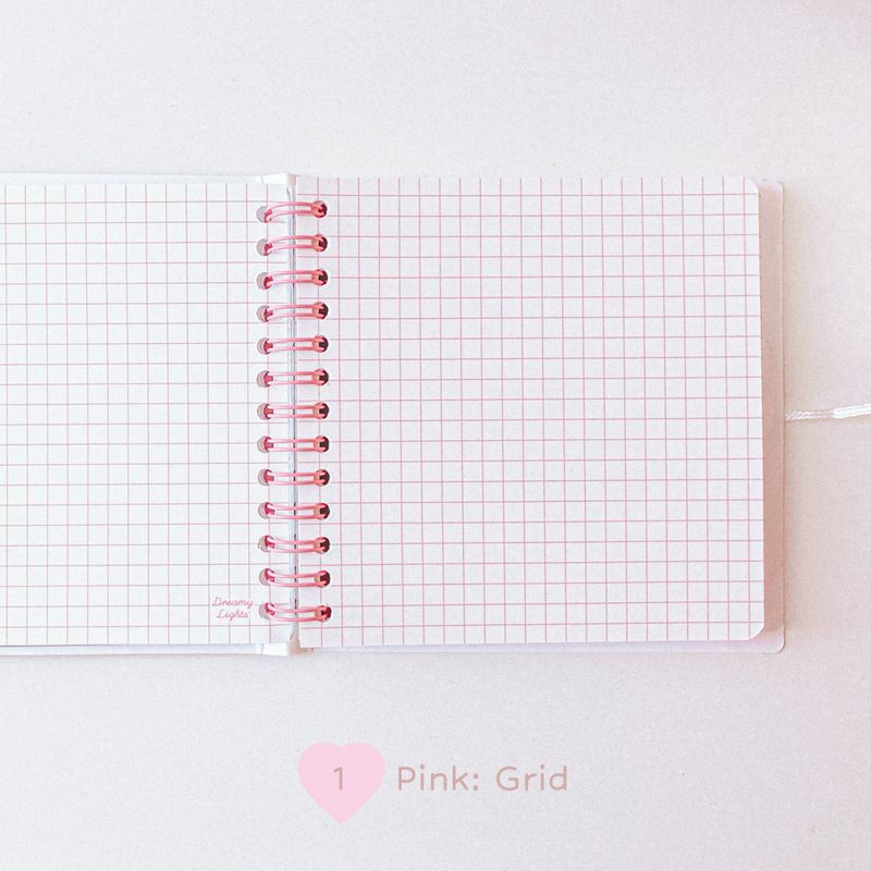 Heart pocket ♡ twin ring notebook