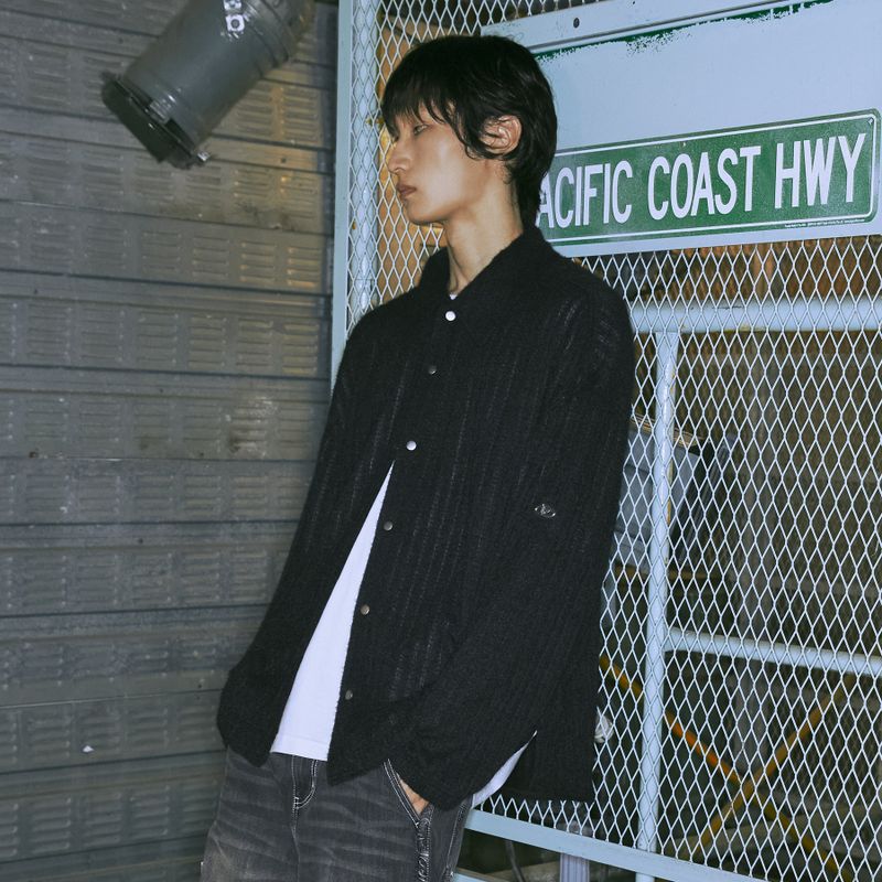 WIDE KNIT SHIRT