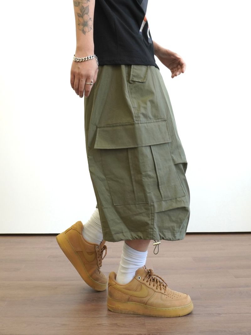 Amekaji Loose Cargo Pants 4C
