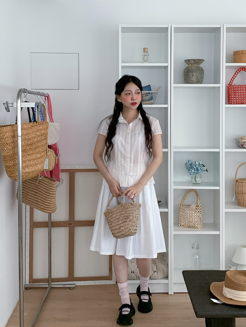 Sarah Midi skirt & bag set