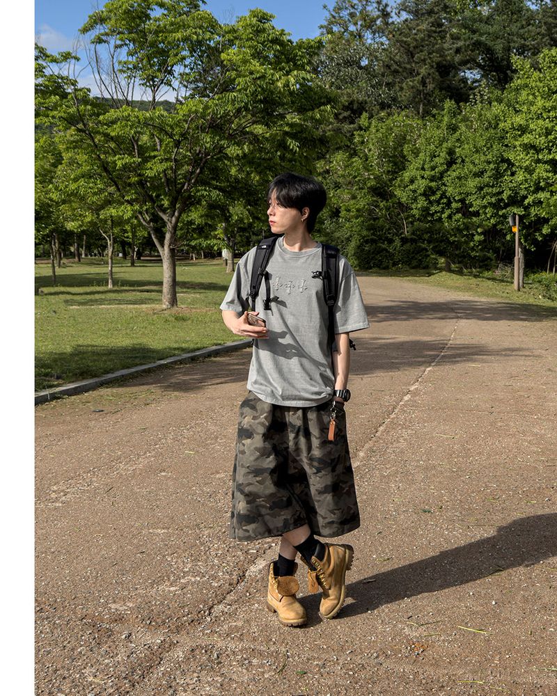 Bento Camo Bermuda Pants