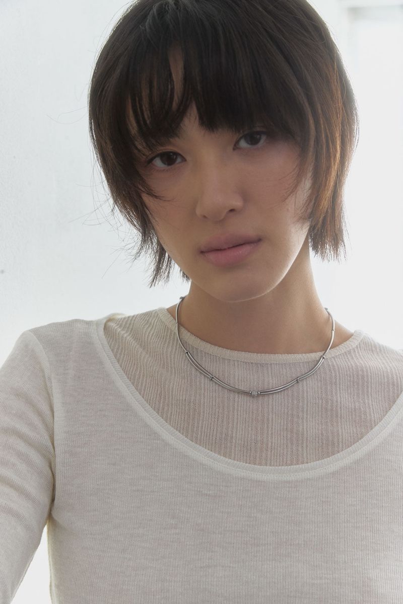 Vine cubic necklace