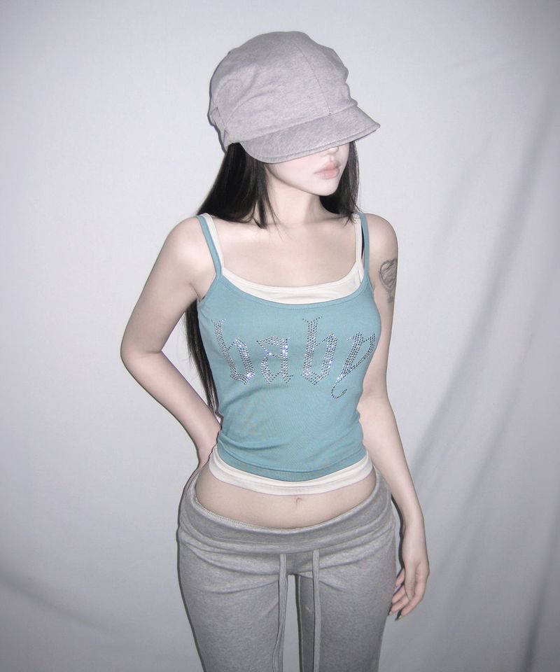 baby doll layered top (3colors)