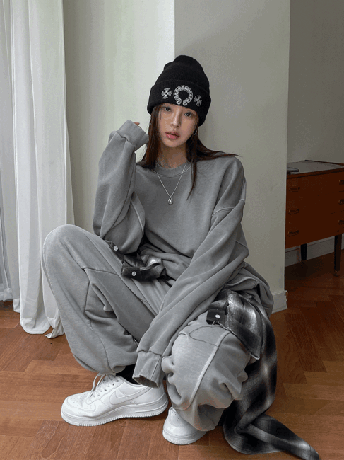 ULAN(ユレン)の「Pig incision set-up pocket sweatshirt(Tops)」