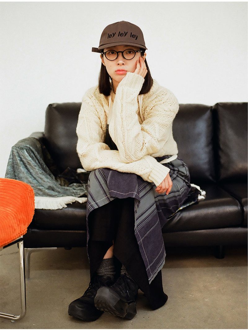 Ley 6panel Cap / White