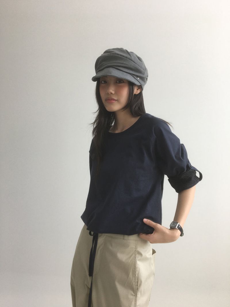 Rivet Tuck Sailor Hat (3color)