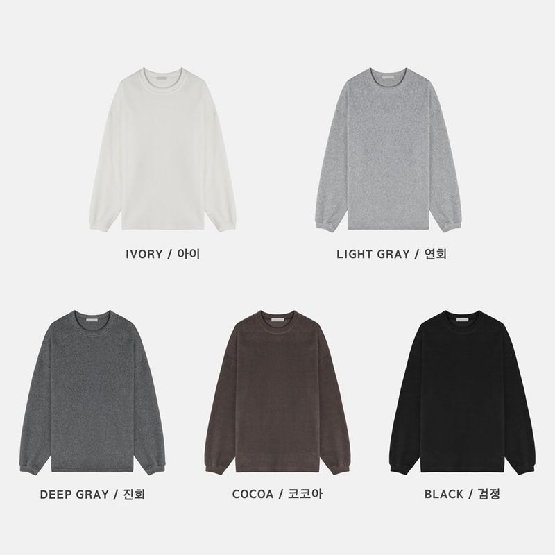 WONDER Fleece Long T (5color)