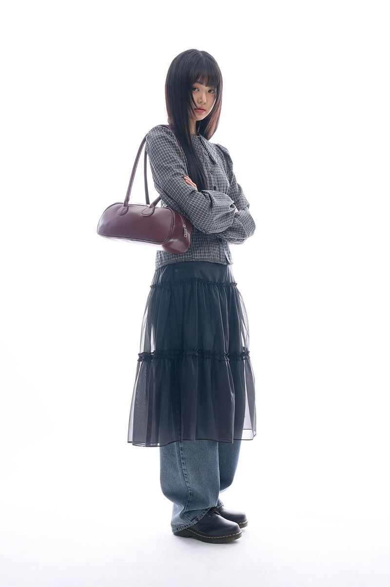 Arosa leather shoulder bag