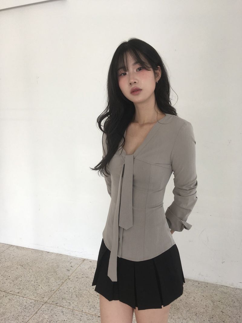 Tie Snap Blouse