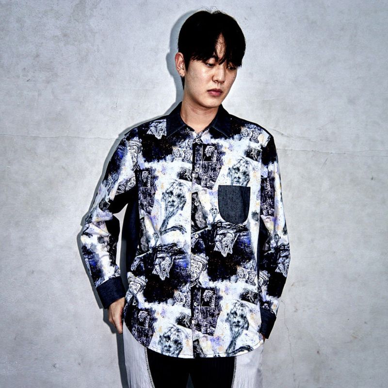 #whysocerealz!（ワイソーシリアルズ）の「Gramp's shirt（Tops）」