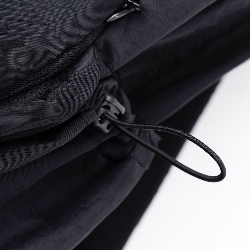 Printed Hidden Pocket Backpack (Black)