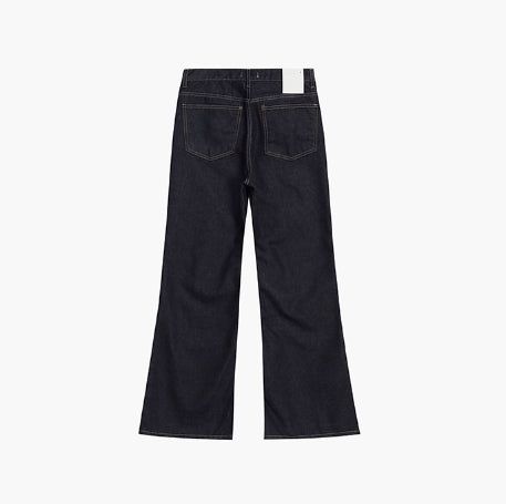 Knob Stitch Bootcut Raw Denim