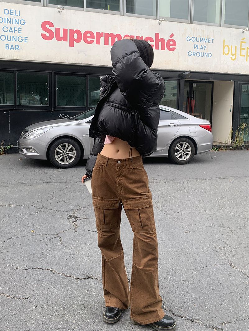 POUND CROPPED PADDING JACKET (6COLOR)