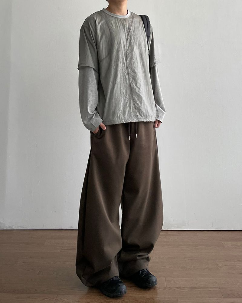 Tension Curved Sweatpants