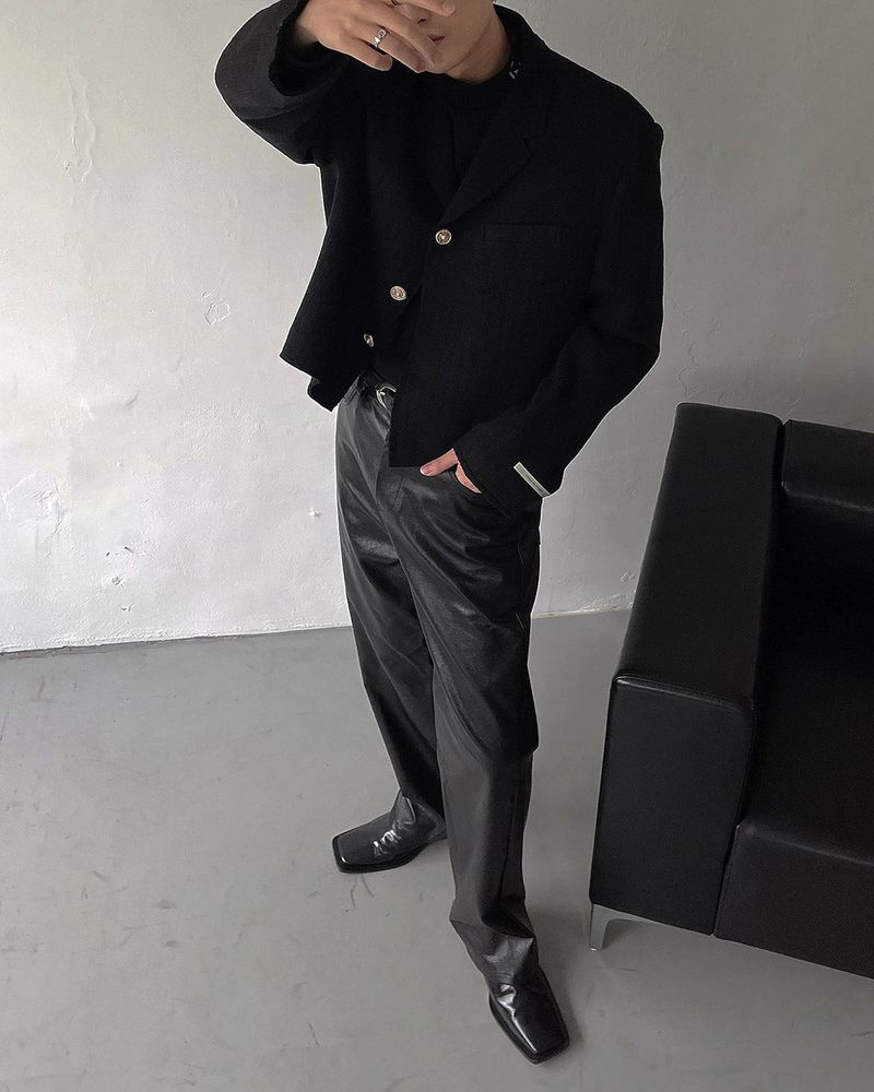 YM Lake Leather Pants (1 colors)